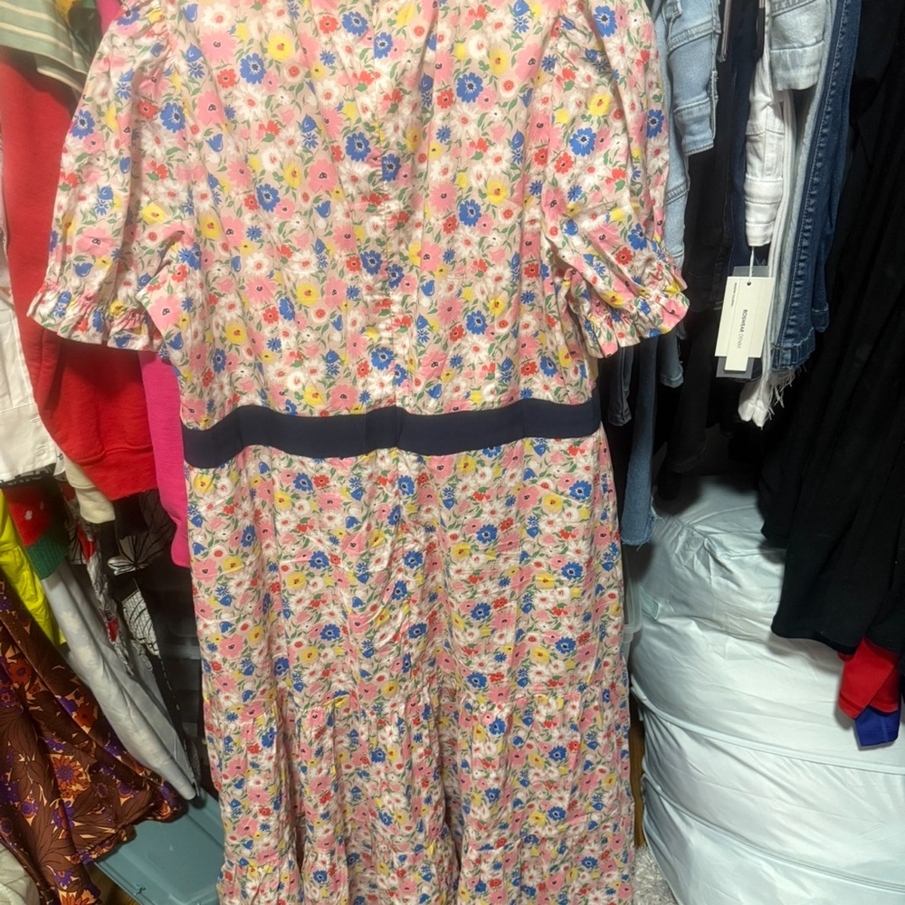Boden Multicolor Floral Dress